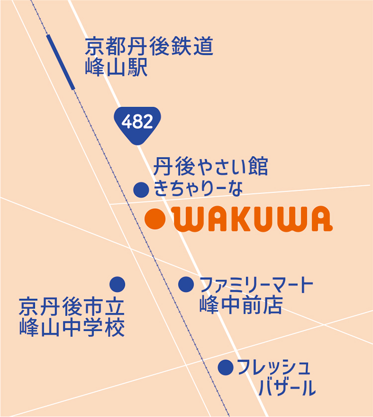 WAKUWA 近隣マップ